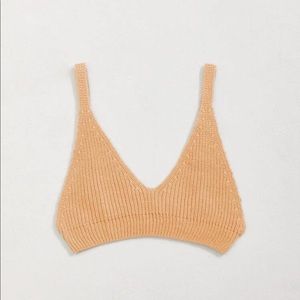 knit bralette